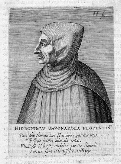 Engraved Portrait by Hendrik I Hondius
